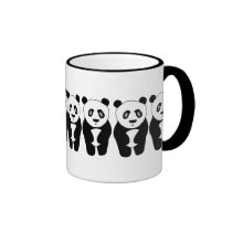 Panda-monium mugs