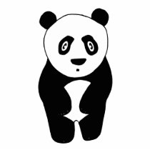 Panda-monium photo sculptures