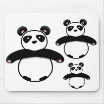 Panda mousepads