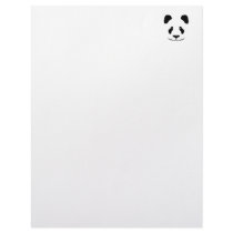 Panda Note Paper letterhead by magarmor Panda Note Paper letterhead