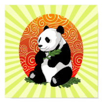Panda on the Horizon posters