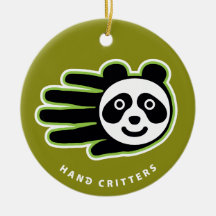Panda ornament
