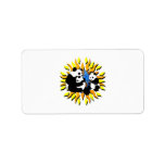 Panda Planet Custom Address Label