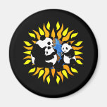 Panda Planet Magnet