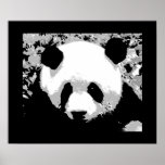 Panda Pop Art Poster Print - Panda Posters