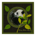 Panda Poster posters by SherryHolderHunt Panda Poster posters