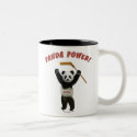 Panda Power Hockey Bear Coffee Mugs