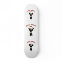 Panda Power Hockey Bear skateboards by HappyDoggies Panda Power Hockey Bear skateboards