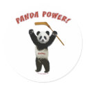 Panda Power Hockey Bear