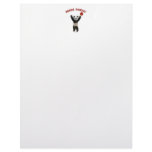 Panda Power Ping Pong Letterhead Template