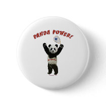 Panda Power Racquetball Pins