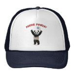 Panda Power Racquetball Hats