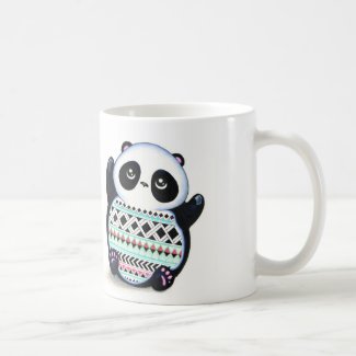 Panda Print Mugs