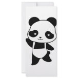 panda rack card design