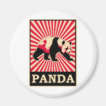 Panda Refrigerator Magnets