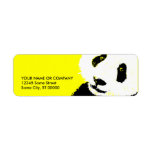 panda. return address label