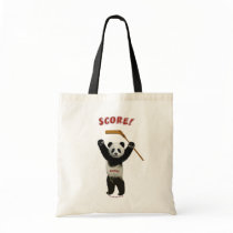 Panda Score Hockey Bear Bags
