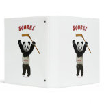 Panda Score Hockey Bear binders