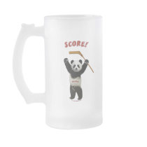 Panda Score Hockey Bear Coffee Mug