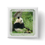 Panda Square Pin