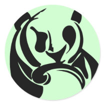 Panda stickers
