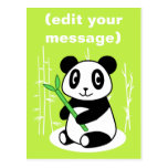 Panda Tarjeta Postal