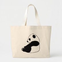Panda Tote Bag