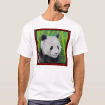Panda t-shirts by pawtraitart Panda t-shirts