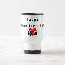 Panda Valentine mugs