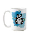 Panda with Bamboo mugs by DrDorian Panda with Bamboo mugs