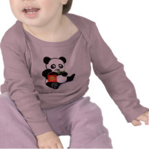 Panda with lantern shirts