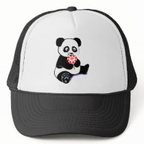 Panda with lollipop hats