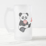 Panda with lollipop mugs