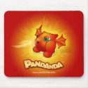 Pandanda Fiery Dragon Mousepad