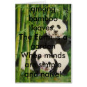 pandas2, There is only black and white,simple a... cards by zhenlian pandas2, There is only black and white,simple a... cards