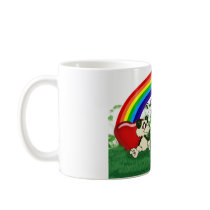 pandas and rainbow , gay male or lesbian cute mug by moonlake pandas and rainbow , gay male or lesbian cute mug