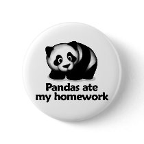 Pandas ate my homework pins