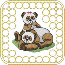 Pandas embroidered shirts by ZazzleEmbroidery Pandas embroidered shirts