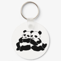Pandas keychains by fstasu Pandas keychains