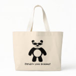 Panda's Love Summer! Tote Bag