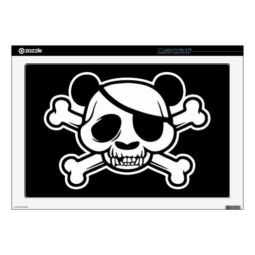 Pandas of Pandazance Decals For 17" Laptops