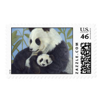 Pandas postage by Laura_Regan_Artist Pandas postage