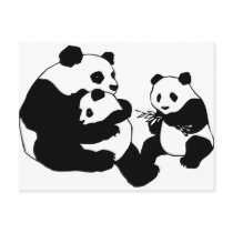 Pandas postcards