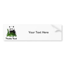 Pandas Rock Bumper Sticker