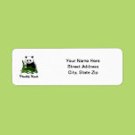 Pandas Rock Custom Return Address Labels
