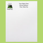 Pandas Rock Custom Letterhead