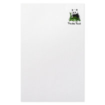 Pandas Rock Stationery Paper