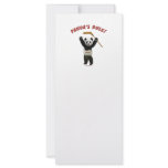 Panda's Rule Hockey Bear rack cards
