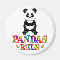 Pandas Rule magnets