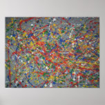 Pandemonium-Tribute to Jackson Pollock Poster
